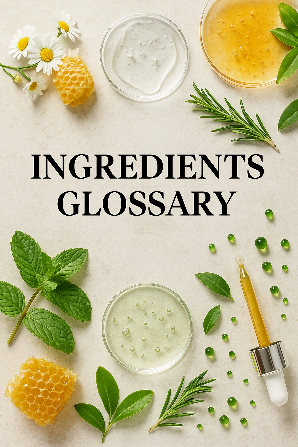 The Ingredient Glossary: What’s Inside Actually Matters