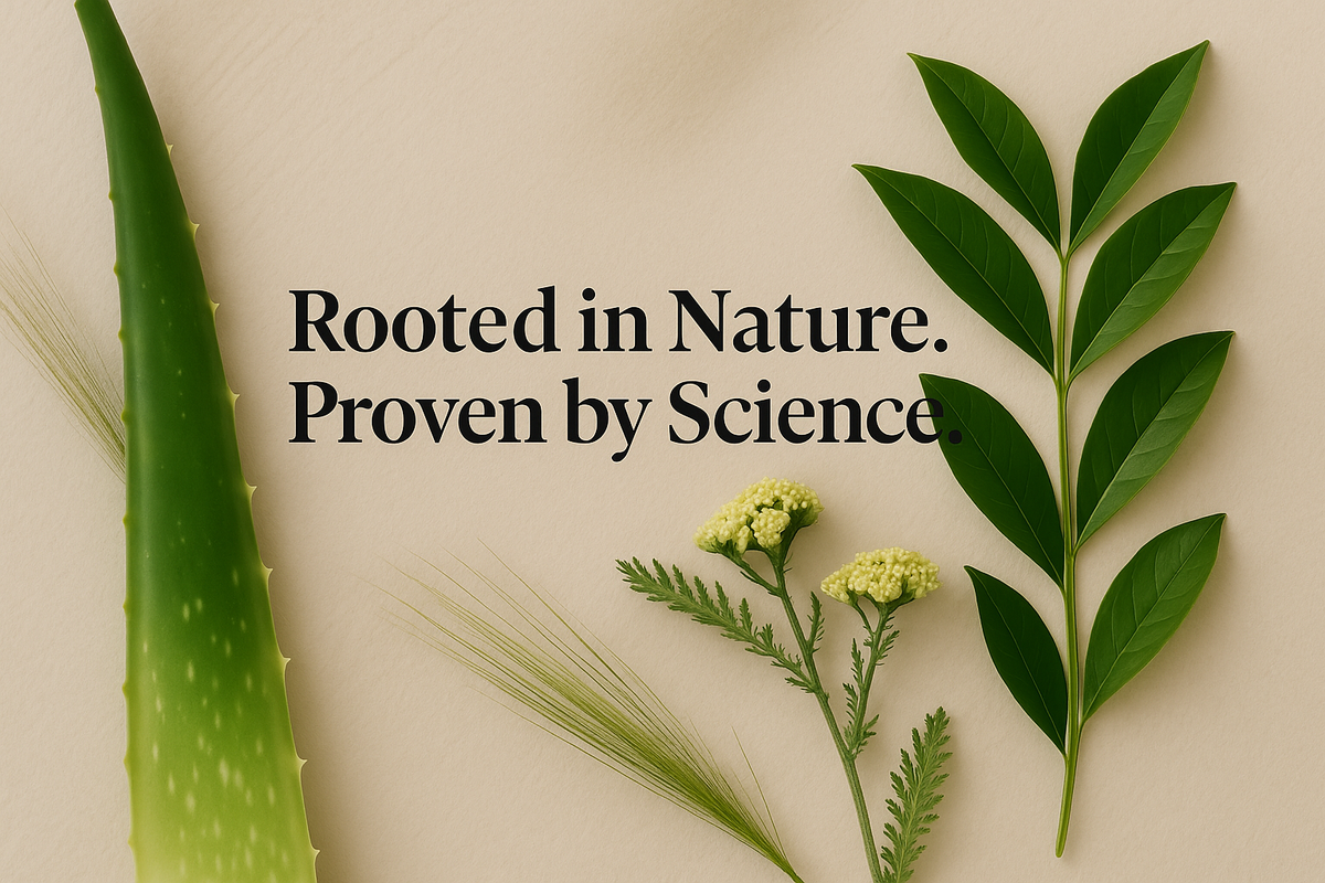 Rooted in Nature. Proven by Science.